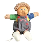 1978-1982 Cabbage Patch Kid Boy 16" Engineer Romper Outfit Shirt Shoes & Diaper