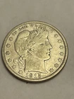 1915 D Barber Half dollar