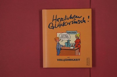 321668 Peter Butschkow HERZLICHEN GLÜCKWUNSCH! Lappan Verlag zur Volljährigkeit