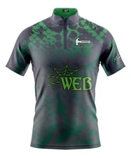 Custom Name Hammer Web Pearl Bowling Jersey Shirt Gifts Size S-5XL