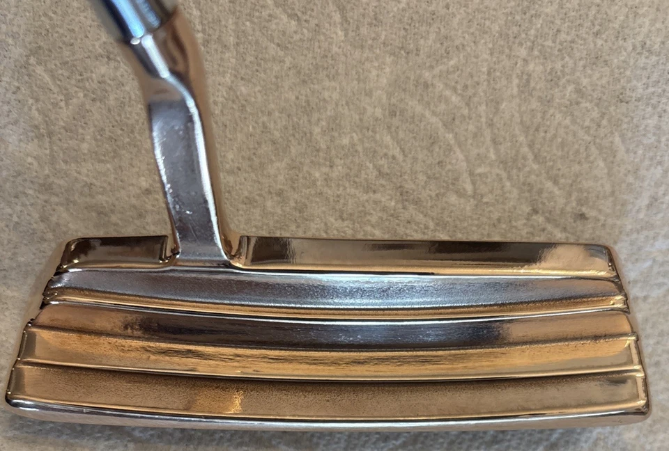 Founders Club MPF III Series BeCu Putter, EUC Orig Grip, RH, 35”, Mint Restore. - Image 4 of 4