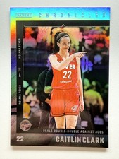 2025 Panini Caitlin Clark Chronicled #33 Holo Indiana Fever Double-Double WNBA