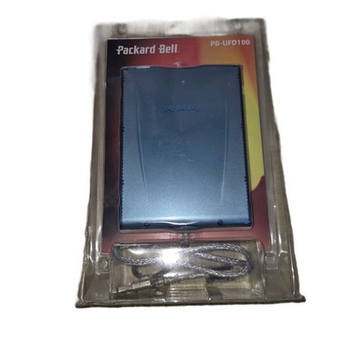 Packard Bell PB-UFD100 Externes USB Diskettenlaufwerk - Blau New Old Stock