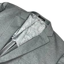 Ralph Lauren LRL Men's Performance Stretch 2-Button Blazer Gray 48L