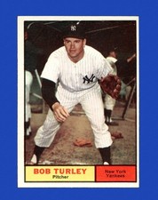 1961 Topps Set-Break # 40 Bob Turley EX-EXMINT *GMCARDS*