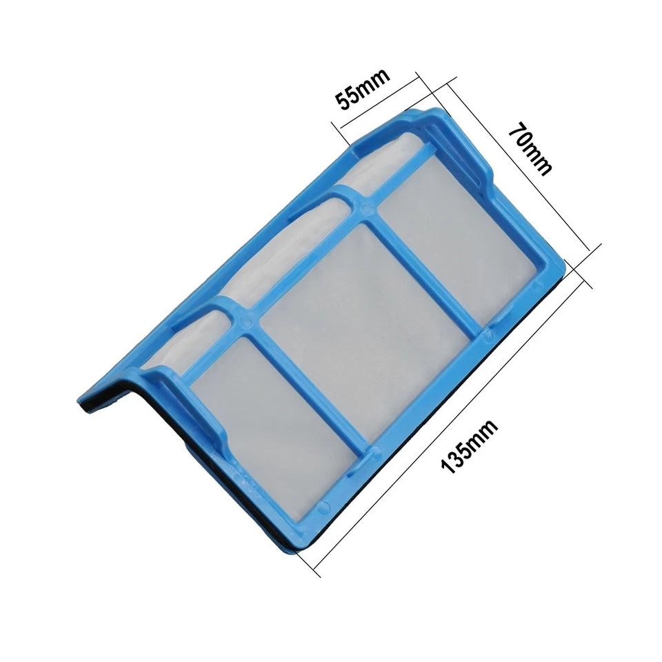 Side Brush Filter Set Replace For Ilife V3S/V5/V5s Pro V55/V50 Vacuum Cleaner - Image 2 of 4