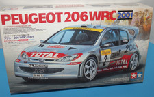 Total Peugeot 206 Wrc 2001 124 Scale Tamiya 24236 Model Kit Rally Car Vintage