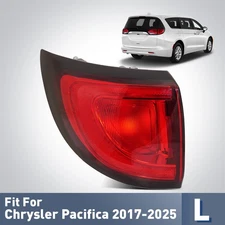 Rear Outer Halogen Tail Light For 2017-2025 Chrysler Pacifica Left Driver Side