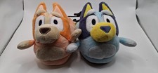 Bluey and Bingo Plush Slippers Size 7/8 Child's New