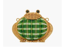 Kate Spade Wicker Frog Bag Shoulder Novelty