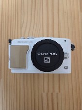 Olympus PEN E-PL5 Mirrorless Digital Camera White Low Shutter Count JP