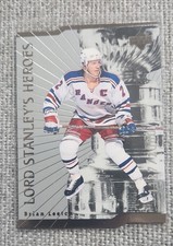 1998-99 Upper Deck - Lord Stanley's Heroes Brian Leetch #LS13 Die-Cut Quantum...