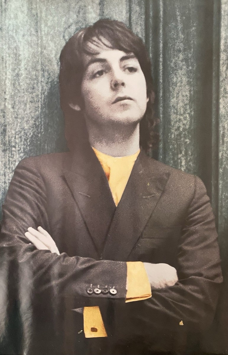 THE BEATLES Original Vintage Poster 1987 26X74 Ethan Russell In