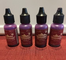 NEW Tim Holtz Adirondack Alcohol Ink Lot Of Four Wild Plum, 320