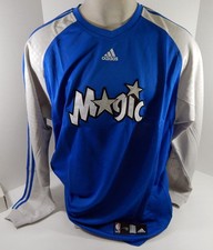2000sOrlando Magic Game Issued Blue & White Shooting Shirt XL Tall DP64978