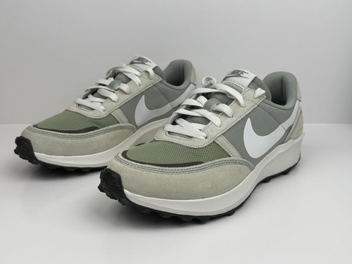 Nike Waffle Nav taglia 12 uomo Jade Horizon/Sail-Oil verde FJ4195-300 - Foto 3 di 5