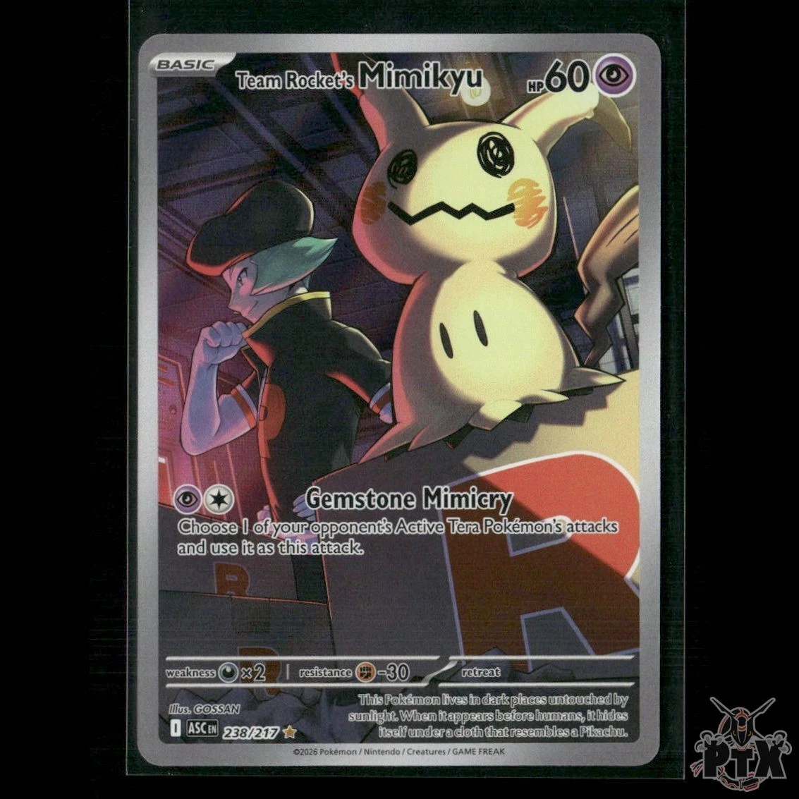 Preços baixos em Cartões TCG Team Rocket's Mimikyu Pokémon | eBay
