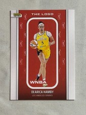 2025 Panini Instant WNBA The Logo Dearica Hamby /1447 #LOGO-10 Los Angeles