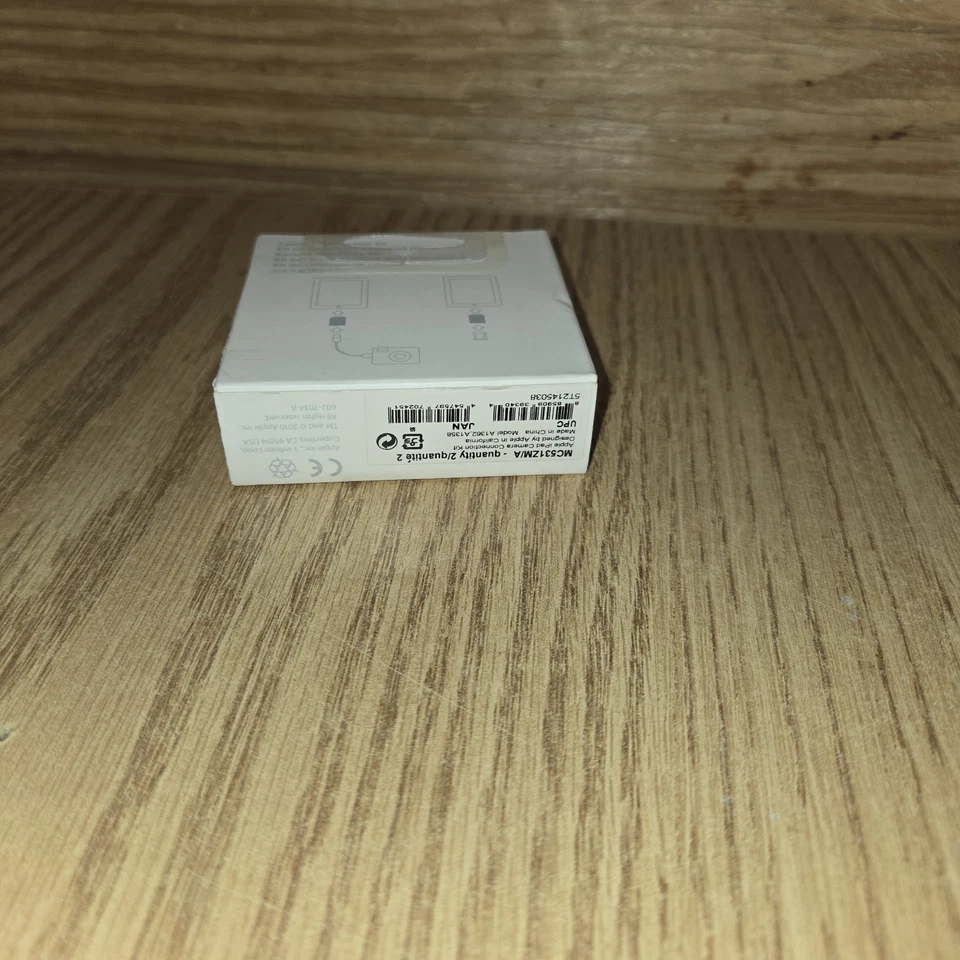 GENUINE Apple iPad Camera Connection Kit: MC531ZM/A New 8159 - Image 3 of 4