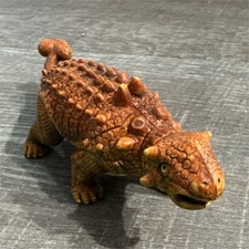 Ankylosaurus Dinosaur Plastic Figurine 1992 Patent No. 2022253 Made in China