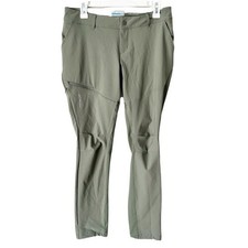 Columbia Pants Women's 8 Green Titan Trail Hybrid Hiking Outdoor Gorpcore