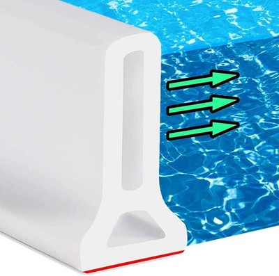 Hi-Na 3ft/5ft/6ft/8ft10ft Collapsible Shower Threshold Water Dam Watei Barrier f