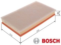 Bosch F026400516 Luftfilter Luftfiltereinsatz