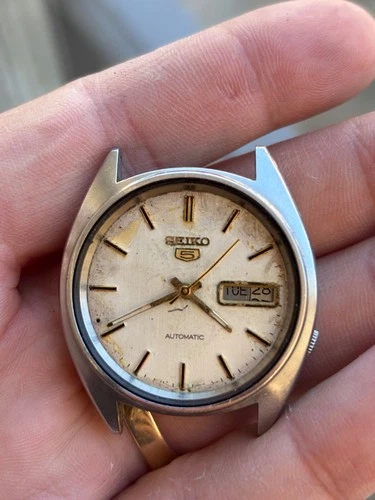 SEIKO 7009-3120 Automatic Day Date Japan Vintage for parts