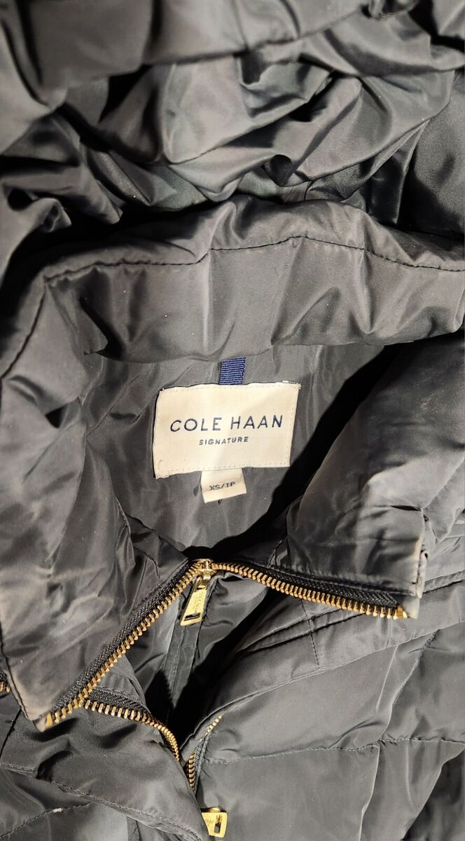 Cole Haan Signature Women's Hooded Winter Down Puffer Coat Cole Haan Signature Women's Hooded Winter Down Puffer Coat