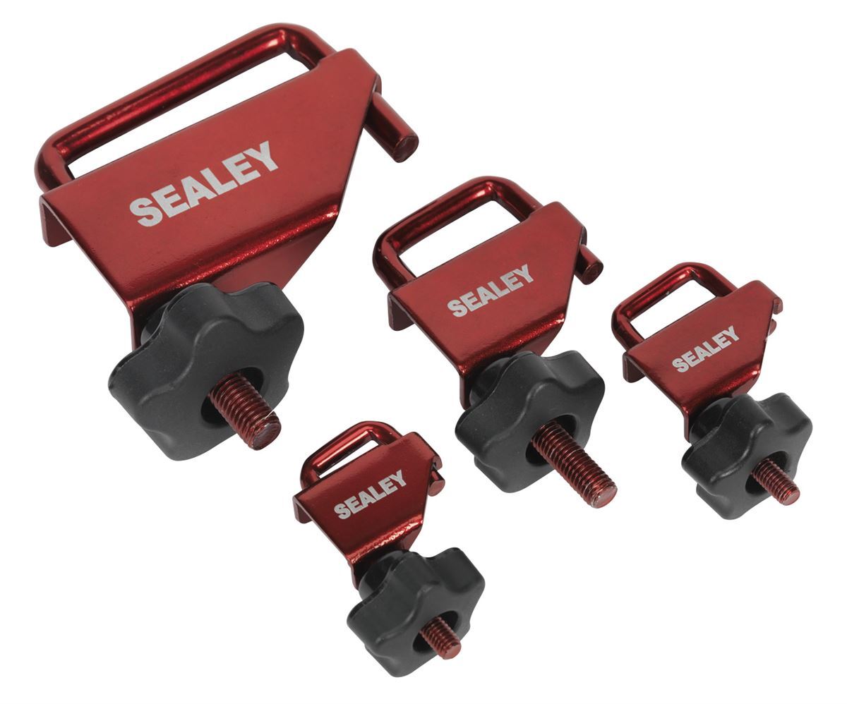 Sealey e Freno Cannetta Del Carburante Pinch Set Attrezzi 4pc VS0301