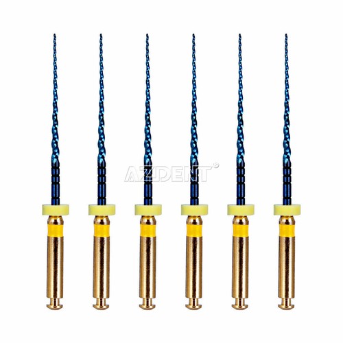 6pcs Endodontic Dental NiTi Engine Use Heat Activated Rotary Files 19mm/25mm - Picture 31 of 46