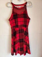 Nice Epic Threads Girls Red Plaid Dress Medium-Youth