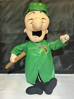 2002 Vintage Mr Magoo Cartoon Character Plush Doll 18 Inch Toy Works ...