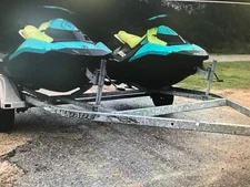 2 - 2022 Sea Doo Spark Jet Skis & Trailer - Texas parts only