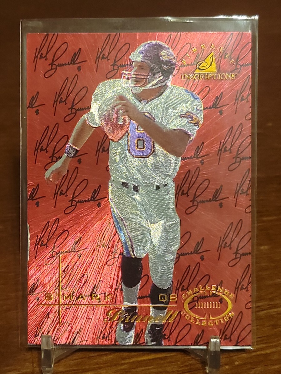 1997 Pinnacle Inscriptions Challenge Collection Football Card #1