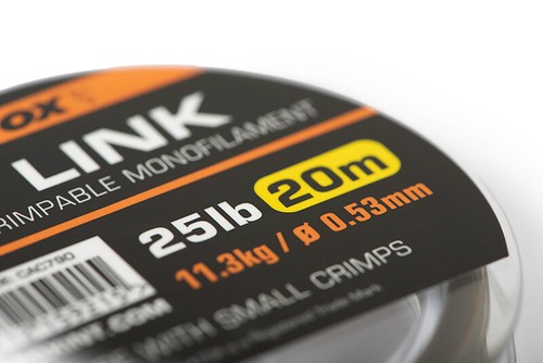 Fox Edges Link Trans Khaki Mono 25lb / 0,53mm 20m Vorfachmaterial - Picture 3 of 3