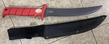 Bubba Blade 9 Inch Stiffie Fillet  With Non-Slip Grip Handle, Full Tang Beveled