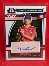 MACEN COLLURA 2023 Panini USA Baseball Stars & Stripes #ADPS-MC Auto