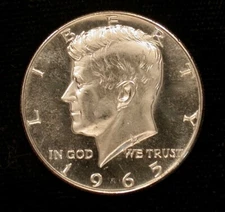 1965 50c SUPERB GEM+ SMS HALF !!!!! NEAR CAMEO !!!!!