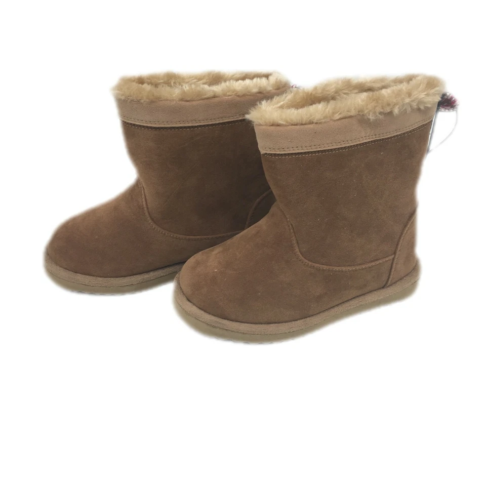 Botas planas Western Chief informales de caña baja marrón cacahuete Makena talla 12 para niñas Foto 2 de 4