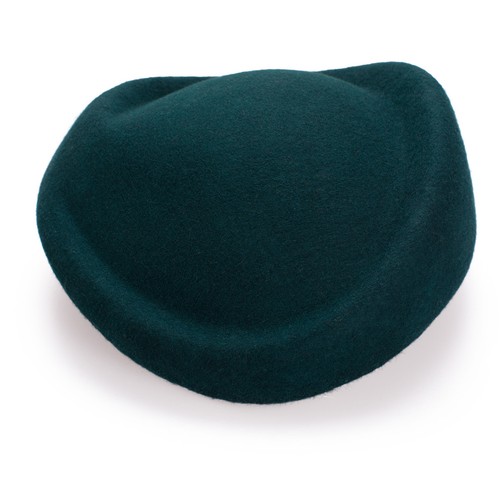 Pure Color Womens Wool Felt Pillbox Tilt Top Hat Fascinator Craft Making A129 - Picture 52 of 67