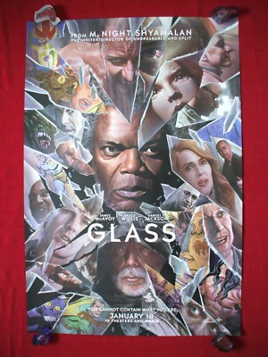 GLASS 2019 ORIGINAL MOVIE POSTER DS 27x40 ALEX ROSS ART
