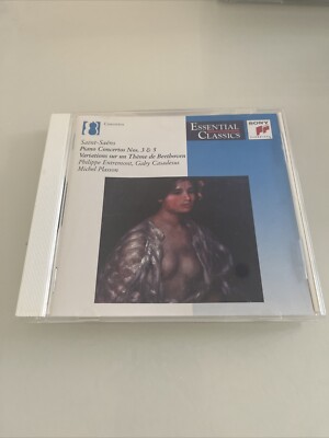 Saint-Saëns, Camille : Saint-Saëns: Piano Concertos Nos 3 & 5/B CD Like New