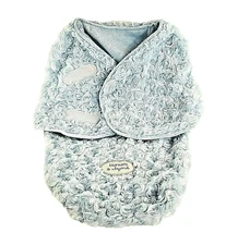 Blankets & Beyond VTG 0-3 Mo Baby Infant Sleep Sack Fleece Swaddle Wrap Bunting