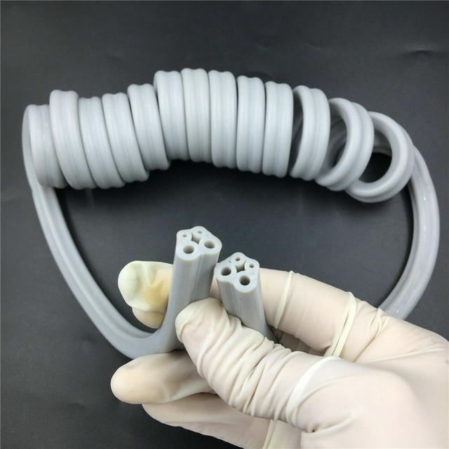 Dental Spiral Tube Composite Pipe 4hole Dental Handpiece Tubing eBay