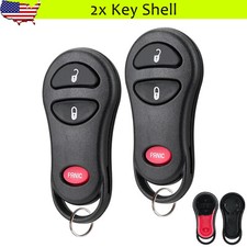 2 Replacement For 2002 2003 2004 2005 Dodge Ram 1500 2500 3500 Car Key Fob Shell