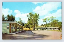 Postcard Maine Bangor ME Riverview Motel Route 2 1960s Unposted Chrome