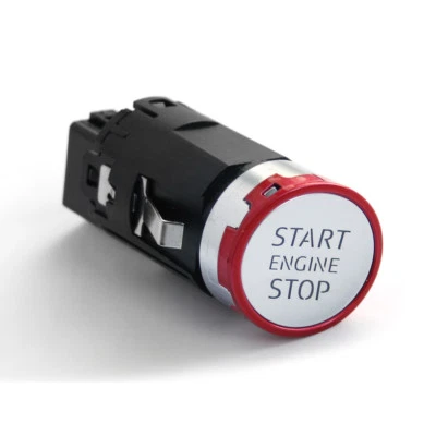 Original Audi RS3 8V Start-Stop Schalter Interieur Betätigung Druckschalter rot - Bild 1 von 3