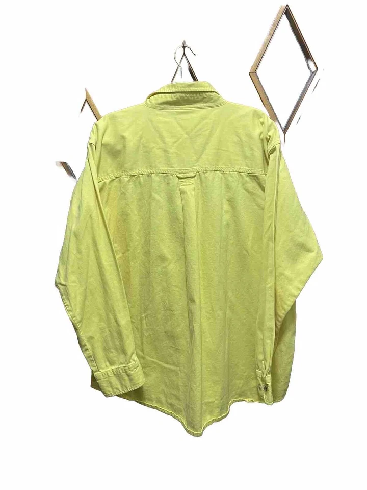 Camisa con botones Chase Authentics amarilla NASCAR para hombre Foto 2 de 4