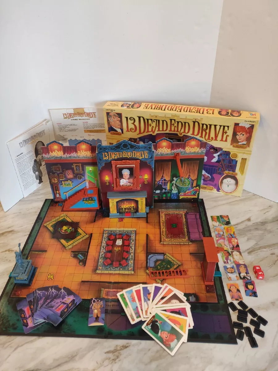 13 Dead End Drive Game by Milton Bradley 1993 Complete in Very Good  Condition | eBay